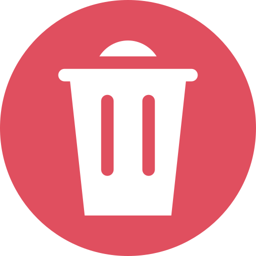 Trash bin free icon