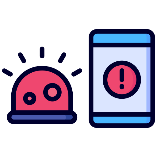 Alarm free icon