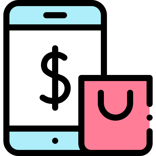 Mobile payment - Free commerce and shopping icons
