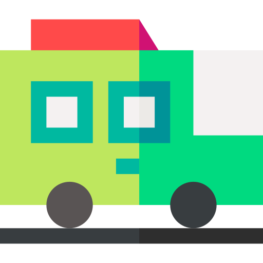 autocaravana icono gratis