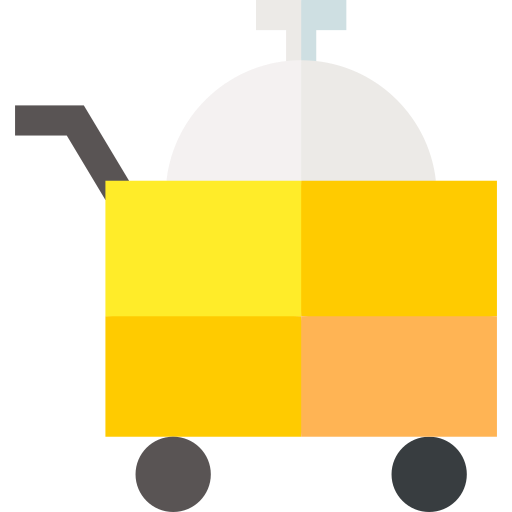 carrinho de comida grátis ícone