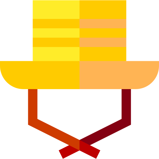 sombrero para el sol icono gratis