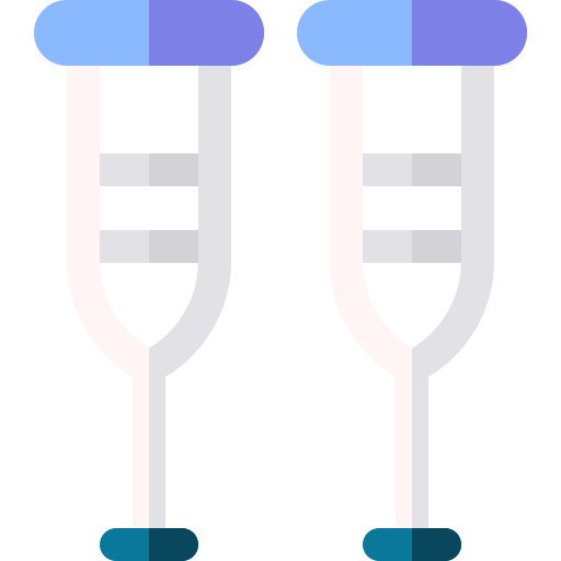 Crutch free icon Crutch free icon