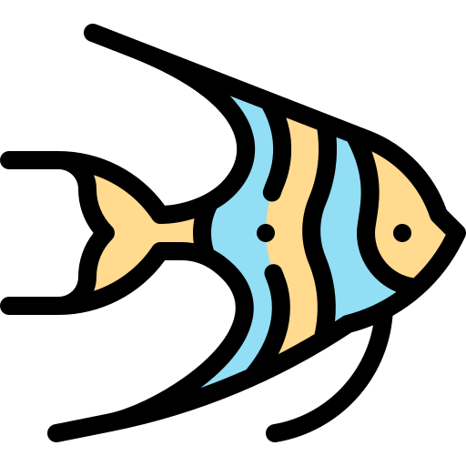 poisson-ange Icône gratuit
