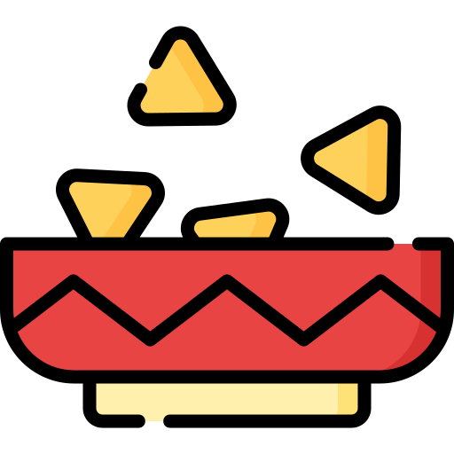 nachos grátis ícone nachos grátis ícone