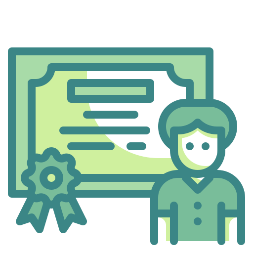 Certificate free icon Certificate free icon