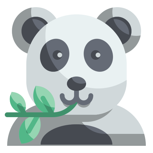 Panda Wanicon Flat icon