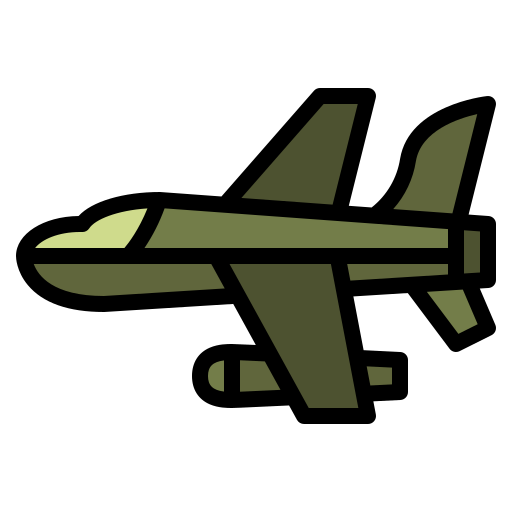 military airplane clipart