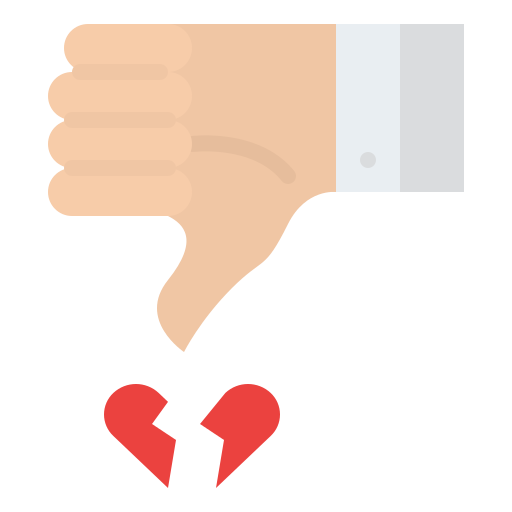 nicht mögen kostenlos Icon