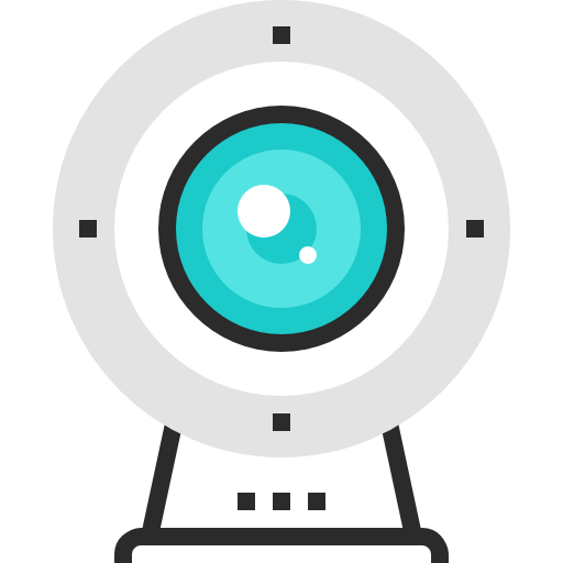 cámara web icono gratis