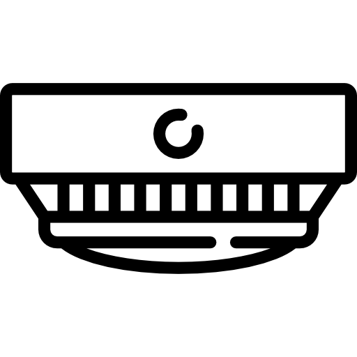 detector de humo icono gratis