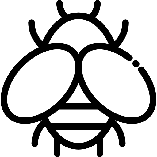 Bee Detailed Rounded Lineal icon