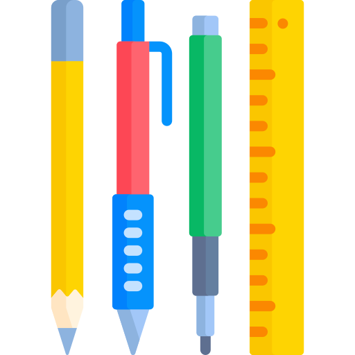 Drawing tools - Free education icons