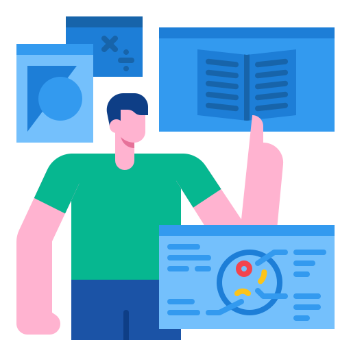 cours en ligne Icône gratuit cours en ligne Icône gratuit