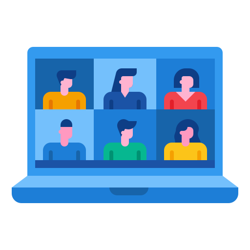 Video Conference Generic Flat Icon