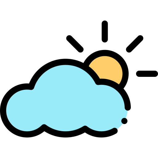 Weather Detailed Rounded Lineal color icon