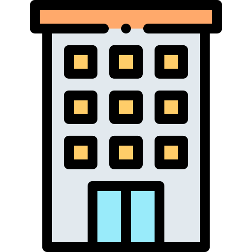 호텔 무료 아이콘