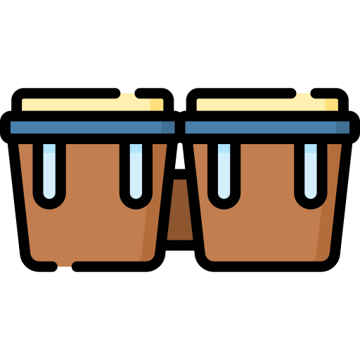bongos icono gratis