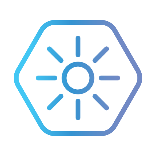 Brightness free icon