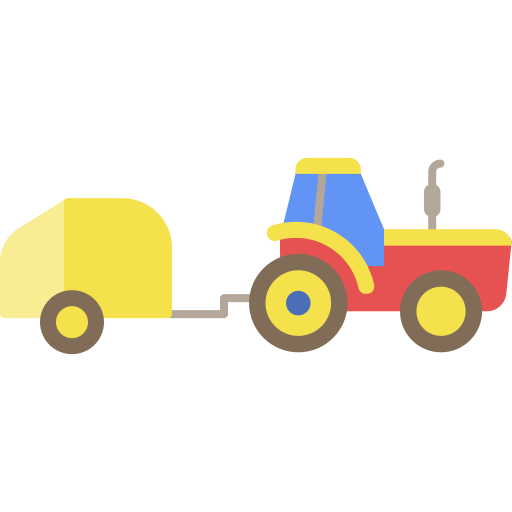 John Deere-Traktor clipart. Kostenloser Download.