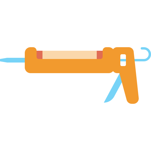 Caulk gun - Free construction and tools icons