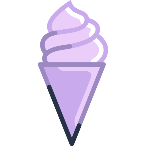 cucurucho de helado icono gratis