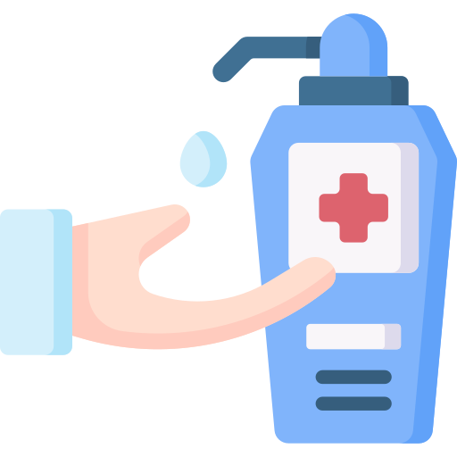 Hand sanitizer free icon Hand sanitizer free icon