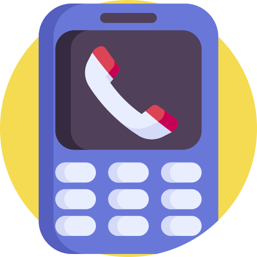 teléfonos móviles icono gratis