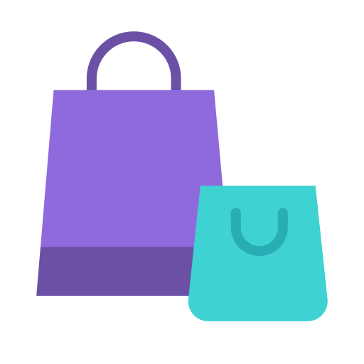 Shopping bag Good Ware Flat icon