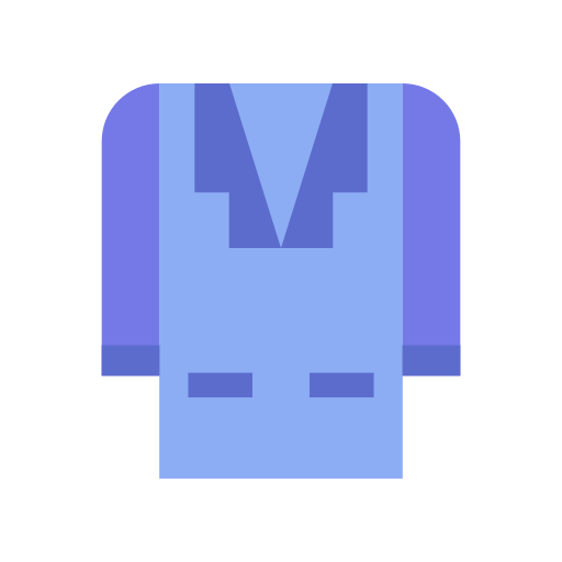 Lab coat - free icon