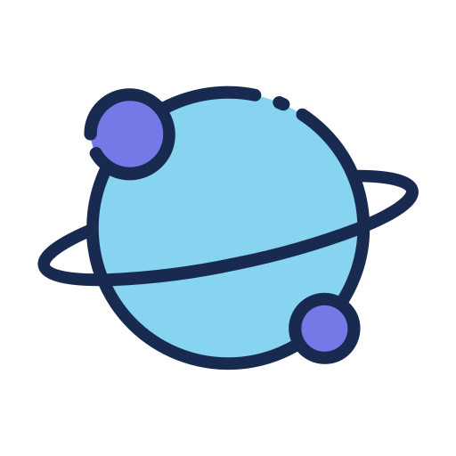 Outer space - free icon