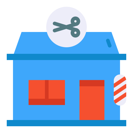 이발소 무료 아이콘