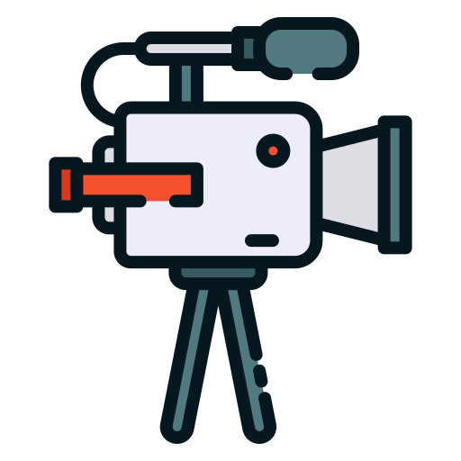 camara de video icono gratis