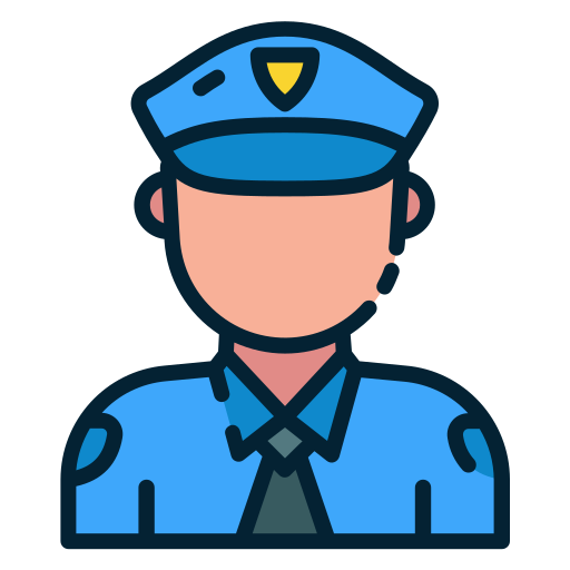 Policeman Good Ware Lineal Color icon