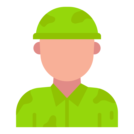 Soldier Good Ware Flat Icon