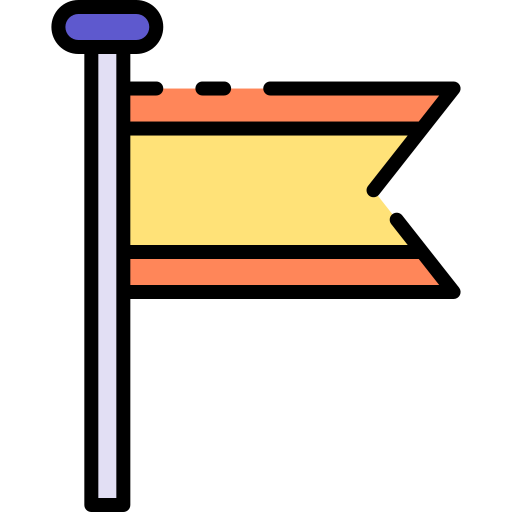 Flag free icon Flag free icon