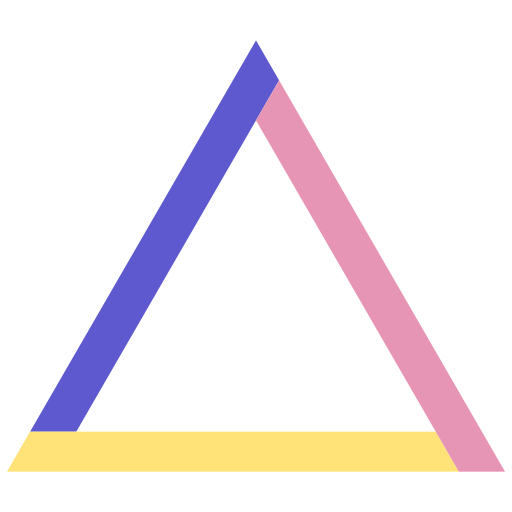 Triangle Good Ware Flat icon