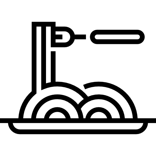 espaguetis icono gratis