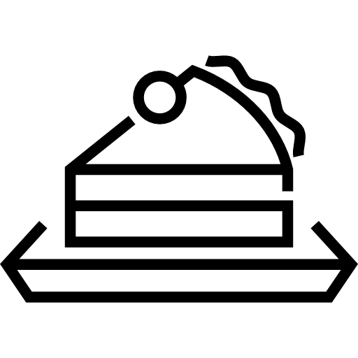 Cake Detailed Straight Lineal icon