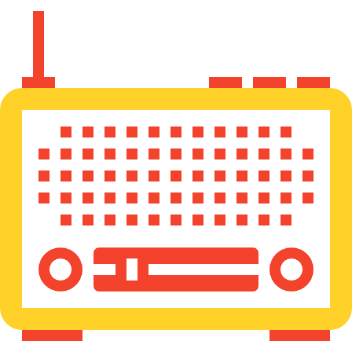 라디오 무료 아이콘