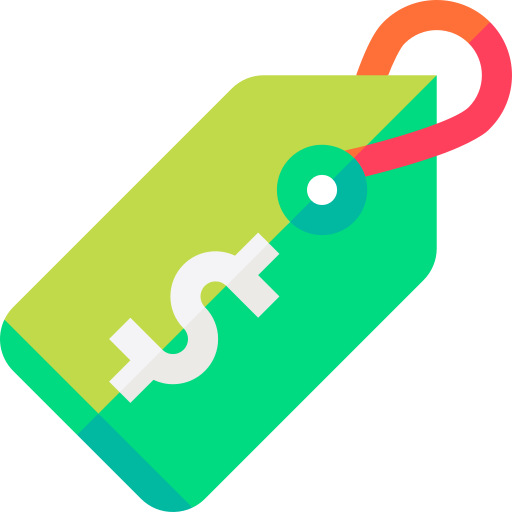 Étiquette de prix Icône gratuit