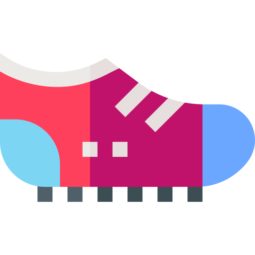 zapatos de fútbol icono gratis