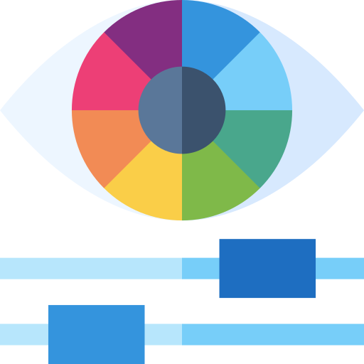 ajuste de color icono gratis