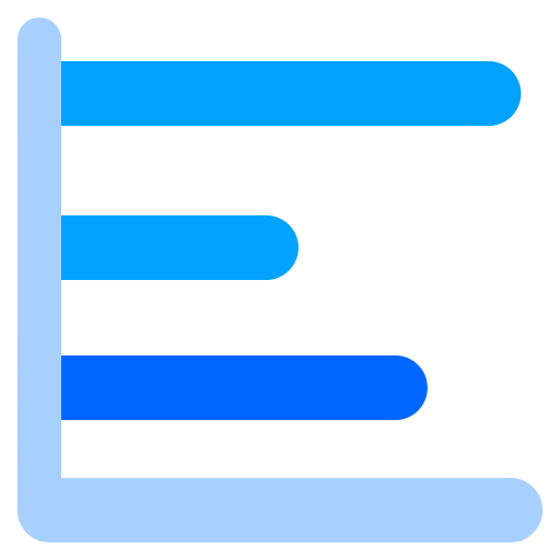 Bar Chart Generic Blue Icon