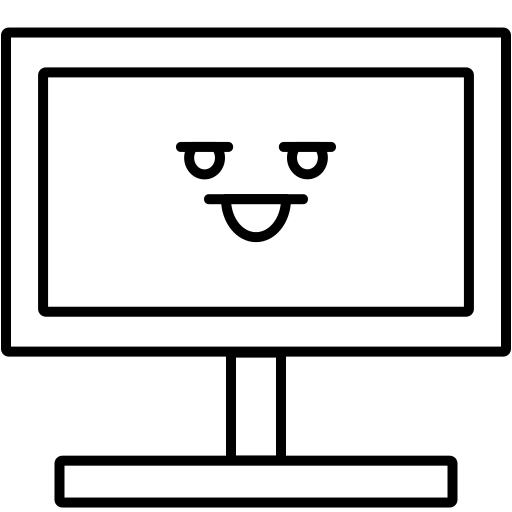 Computer screen Generic Thin Outline icon