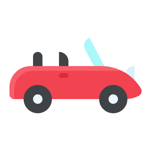 carro deportivo icono gratis