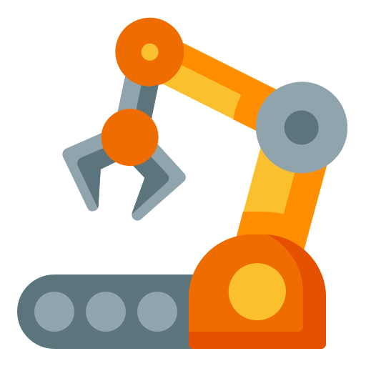 Robotic arm - free icon