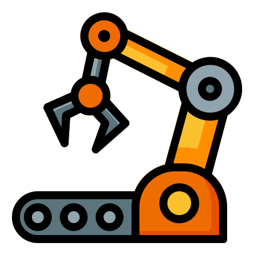 Robotic arm Andinur Lineal color icon