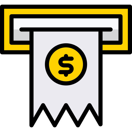 Выставленный счет бесплатно иконка