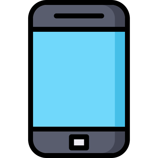 Smartphone Generic Outline Color icon